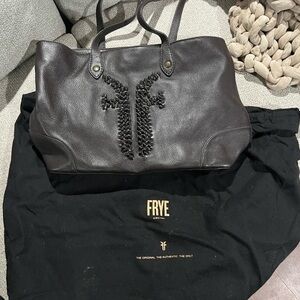 Frye Chocolate Leather Handbag